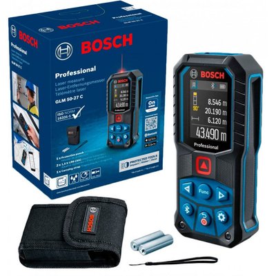 Лазерний далекомір Bosch GLM 50-27 C Professional (0601072T00) (Без коробки) copy_0601072T00 фото