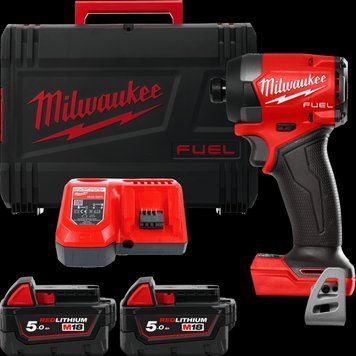 Шуруповерт акумуляторний ударний MILWAUKEE (226 Нм) M18 FID3-502X (4933479865) 4933479865 фото