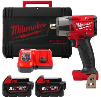 Гайковерт компактный 1/2 (881 Nm) MILWAUKEE M18 FUEL FMTIW2P12-502X с фиксацией пином 4933478453 фото