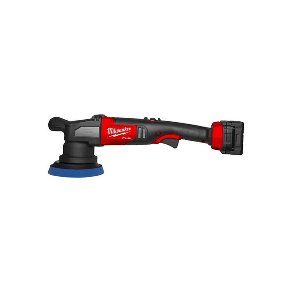 Машина полірувальна ексцентрикова акумуляторна MILWAUKEE, M18 FUEL FROP15-502X, O125мм (+заряд.пристрій., 2 акум.Х 5Аг, HDкейс) 4933478835 фото
