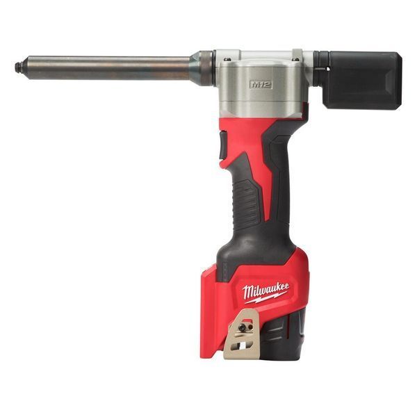 Заклепочник акумуляторний MILWAUKEE M12 BPRT-0, закл. 2,4-4,8мм (+4 накінеч.) 4933464404 фото