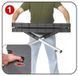 Верстак-стіл переносний Keter Folding Work Table Pro 237005 плюс 2 струбцини 237005 фото 3
