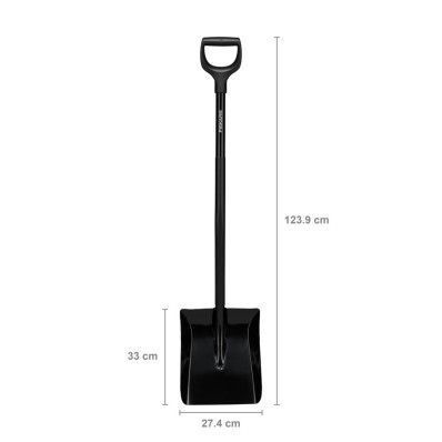 Лопата совкова для бетону Fiskars Ergonomic Pro (1066713) 1066713 фото