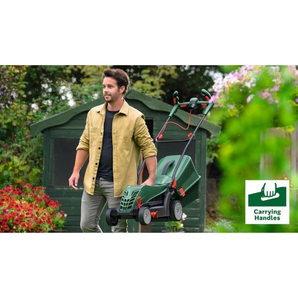 Газонокосарка електрична Bosch UniversalRotak 37-555 06008A6501 фото