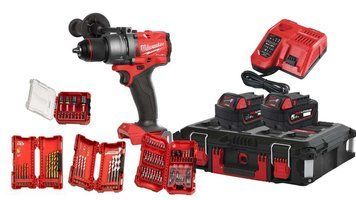 Дриль-шуруповерт акумуляторна безщіткова ударна M18 FPD3100P-502P MILWAUKEE 4933498240 фото
