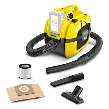 Пилосос акумуляторний Karcher WD 1 COMPACT BATTERY (без АКБ та ЗП) 1.198-300.0 фото
