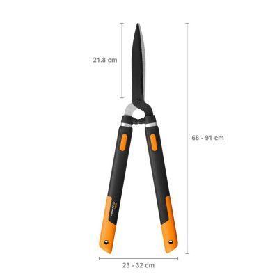Ножиці для живої огорожі Fiskars SmartFit телескопічні HS86 114800 (1013565) 1013565 фото
