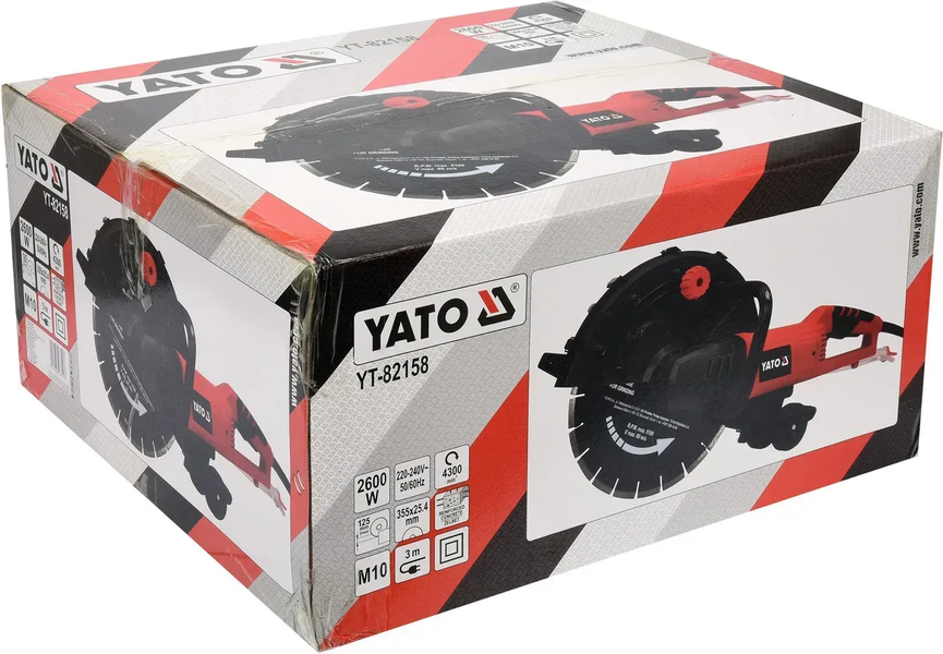 Електроріз для бетону YATO YT-82158 YT-82158 фото
