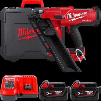 Пистолет гвоздозабивной бесщеточный аккумуляторный MILWAUKEE M18 FUEL FFNS-502C 4933478302 4933478302 фото