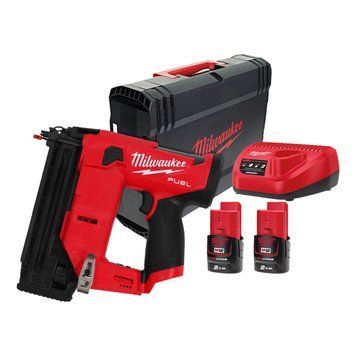 Цвяхозабивний пістолет акумуляторний безщтковий MILWAUKEE, M12 FCN18GS-202X 4933493355 фото