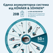 Набір інструментів акумуляторних 3в1 Konner&Sohnen KS RHAGD 20V SET 3 000009962 фото 8