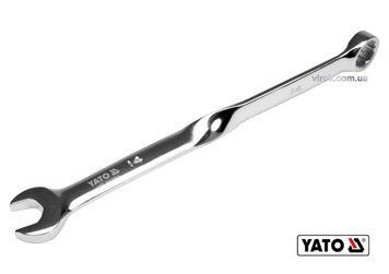 Ключ комбінований вигнутий (14 мм) YATO YT-01854 YT-01854 фото