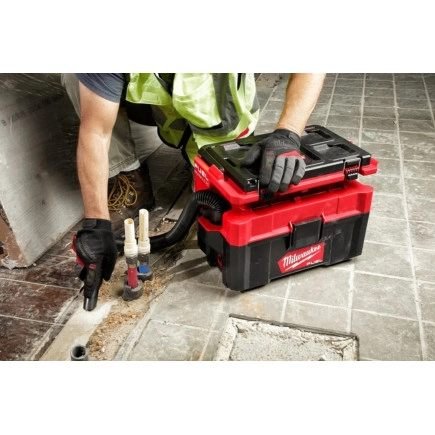 Пилосос акумуляторний PACKOUT MILWAUKEE, M18 FPOVCL-0 (каркас) для вологого та сухого прибирання 4933478187 фото