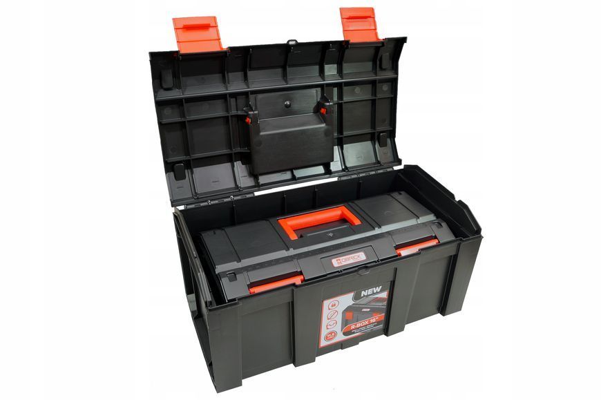 Ящик для інструментів QBRICK REGULAR R-BOX 19 Размер : 495 x 294 x 280 мм SKRQRBOX19CZAPG003 фото