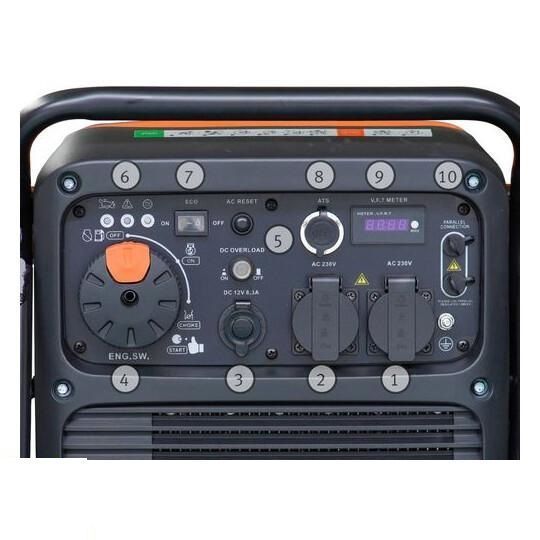 Генератор інверторний UNICRAFT PG-I 41 SE HC 6707241 фото