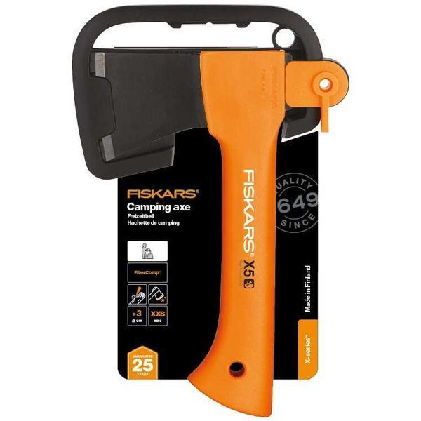 Топор туристический Fiskars X5 XXS (121123) 1015617 фото
