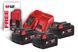 Енергокомплект акумуляторний Li-Ion MILWAUKEE, M18 NRG-503 (+заряд.пристрій, 3 акум. M18 В5(5Аг), 1 акум. M12 B2(2Аг) 4933451423 фото 1