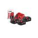 Енергокомплект акумуляторний Li-Ion MILWAUKEE, M18 NRG-503 (+заряд.пристрій, 3 акум. M18 В5(5Аг), 1 акум. M12 B2(2Аг) 4933451423 фото 4