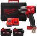 Гайковерт аккумуляторный бесщёточный MILWAUKEE 1/2" (881 Нм) M18 FMTIW2F12-502X,с кольцом 4933478450 фото 1