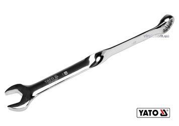 Ключ комбінований (18 мм) YATO YT-01857 вигнутий YT-01857 фото