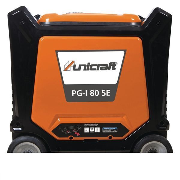 Генератор інвенторний Unicraft PG-I 80 SE 7 кВт 6706800 фото