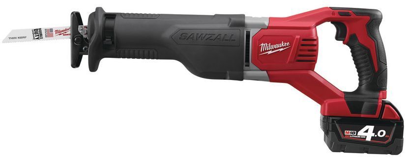 Пила шабельна акумуляторна MILWAUKEE, M18 BSX-402C (ЗП+2ак.Х4Аг+кейс) 4933447285 фото