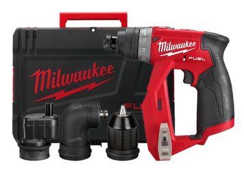 Дрель-шуруповерт аккумуляторный MILWAUKEE, M12 FDDXKIT-0X, 34Нм (4 насадки FIXTEC, HD кейс) 4933471332 фото