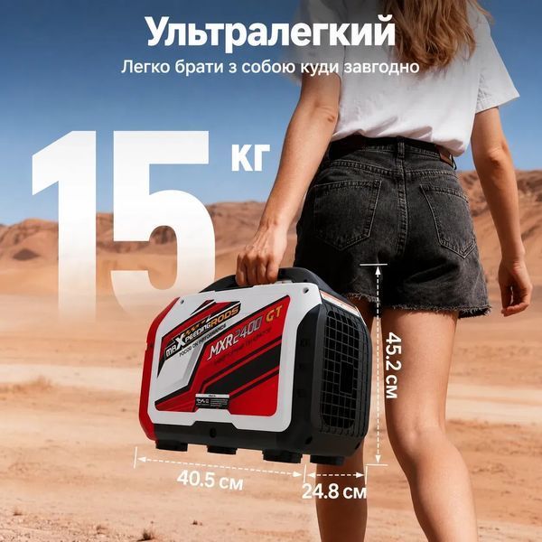 Инверторный генератор MaXpeedingRods MXR2400GT mxr2400GT фото