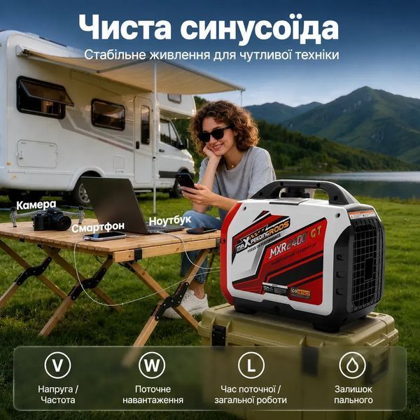 Инверторный генератор MaXpeedingRods MXR2400GT mxr2400GT фото