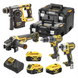 Набір з чотирьох інструментів безщіткових DeWALT DCK422P3T DCK422P3T фото 1