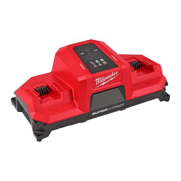 Зарядное устройство MILWAUKEE M18 MDBSC DUAL SUPER CHARGER (на 2 аккумулятора) 4932498557 фото