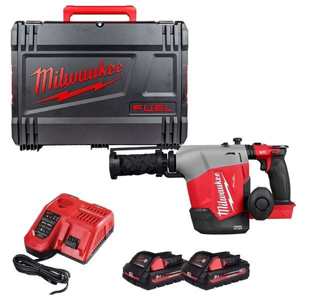 Перфоратор акумуляторний безщітковий SDS PLUS M18 FHAFOH16-302X 16MM MILWAUKEE (+ заряд.пристрій, 2 акум., HD кейс) 4933493533 фото