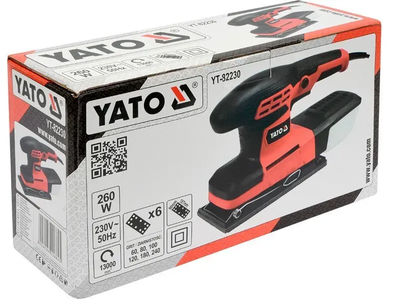 Вибрационная плоскошлифовальная машинка YATO YT-82230 YT-82230 фото
