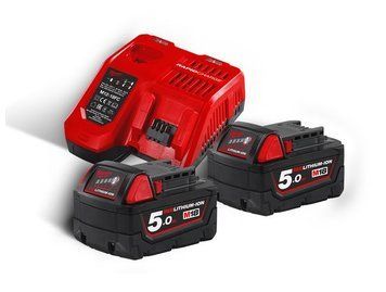 Аккумулятори Li-Ion M18 NRG-502/2 (В5 2шт; з/у M12-18C) 4933459219 4933459218 фото