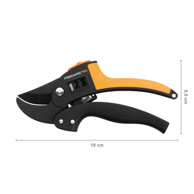 Контактний секатор з храповим механізмом PowerStep &trade; Fiskars P83 111670 (1000575) 1000575 фото