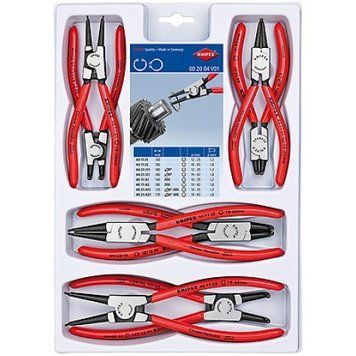 Комплект щипців для стопорних кілець KNIPEX 00 20 04 V01 00 20 04 V01 фото