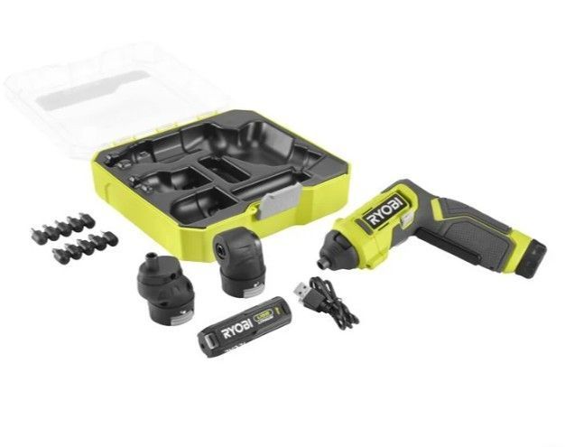 Отвертка аккумуляторная Ryobi USB Lithium RSD4-120TA2 4В (1х2Ач) 5Нм, 200об/мин 5133006211 фото