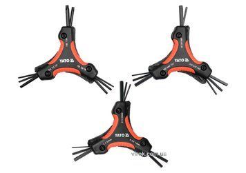 Набор ключей шестигранных YATO HEX H1.5-H6 TORX T9-T40 (26 шт.) YT-05644 YT-05644 фото