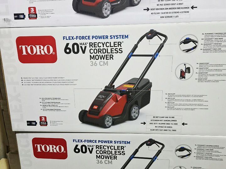 Газонокосилка аккумуляторная TORO 36CM 60V 600W 40l 5904555608962 5904555608962 фото