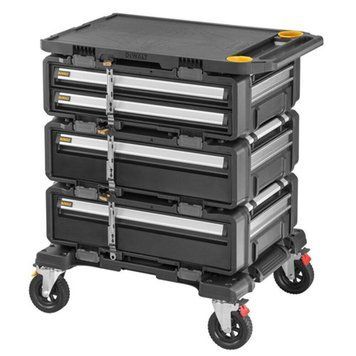 Рабочая станция 5 в 1 (комплект ящиков на тележке) TOUGHSYSTEM 2.0 DXL DeWALT DWST60510-1 фото