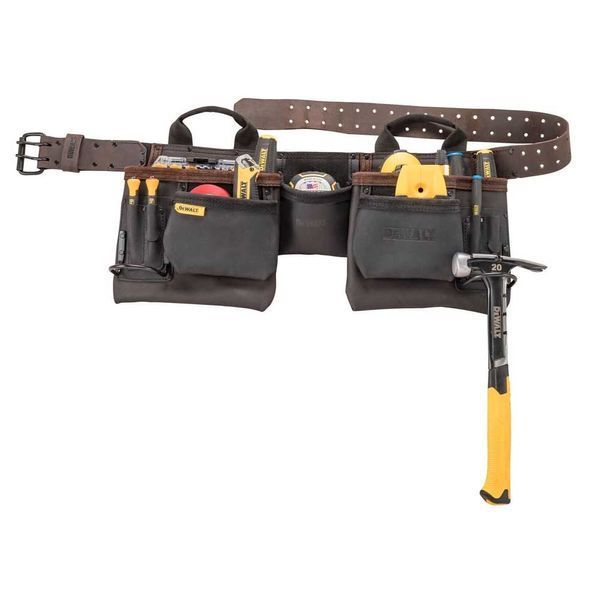 Професійний шкіряний пояс для інструментів DEWALT DWST550112 DWST550112 фото
