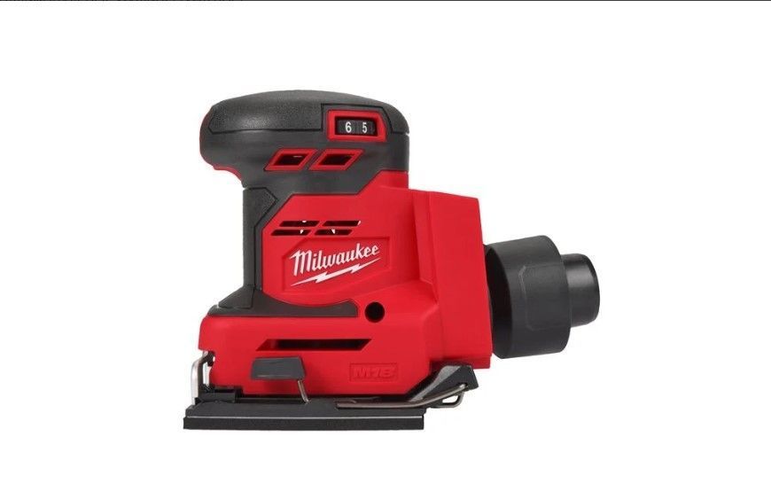 Машина шлифовальная вибрационная аккумуляторная MILWAUKEE, M18 BQSS-0, 113х104мм 4933479966 фото