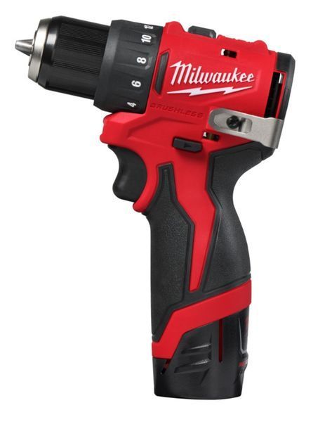Дриль-шурупокрут акумуляторний MILWAUKEE M12 BLDDRC-202C (40Нм) (ЗП+ 2ак.Х2Аг+ кейс) 4933499686 фото