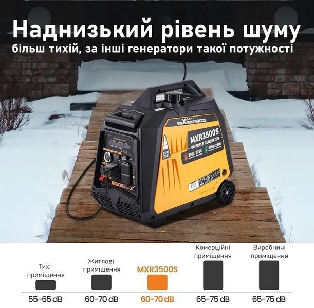 Інверторний генератор MaXpeedingRods MXR3500s mxr3500s фото