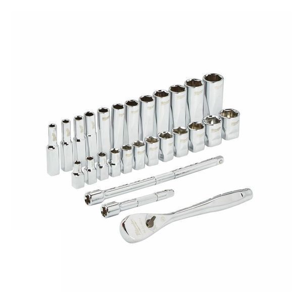 Набор головок Milwaukee 1/4", 28 шт. (4932464943) 4932464943 фото