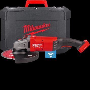 Шліфмашина кутова акумуляторна MILWAUKEE, M18 ONEFLAG230XPDB-0C, діаметр 230мм (кейс) 4933478782 фото