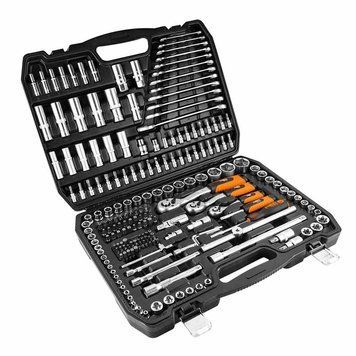 Набір інструментів Neo Tools 1/2 і 1/4", 216 шт. 10-216 фото