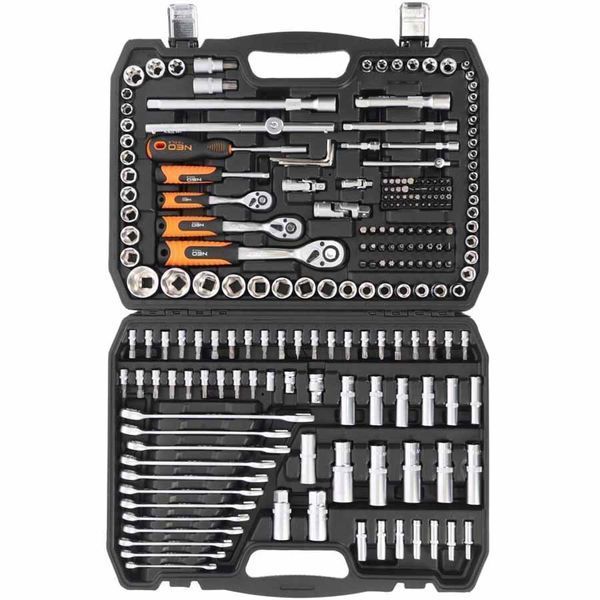 Набір інструментів Neo Tools 1/2 і 1/4", 216 шт. 10-216 фото
