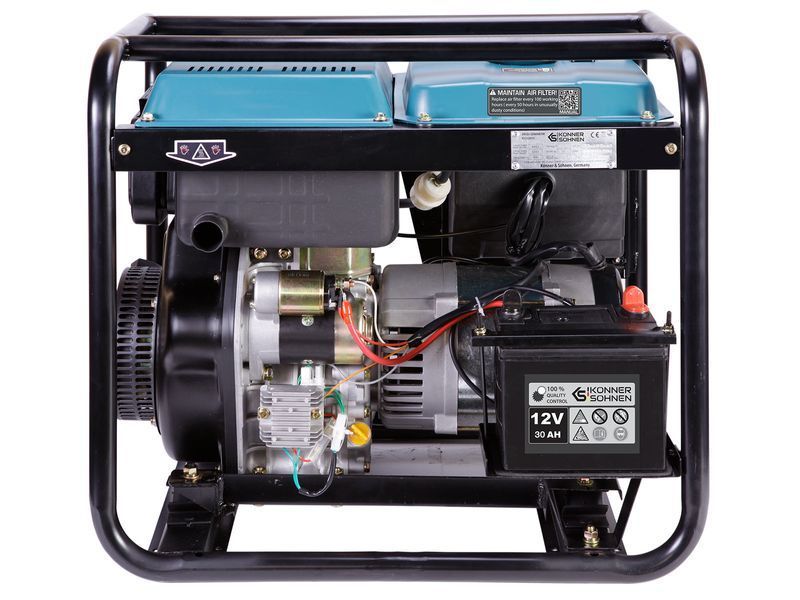 Дизельний генератор Konner&Sohnen KS 8100HDE-1/3 ATSR (EURO V) 000006192 фото