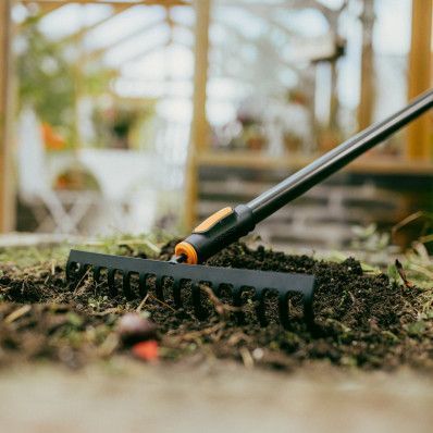 Насадка-граблі для ґрунту Fiskars OneClick&trade; (1080677) 1080677 фото